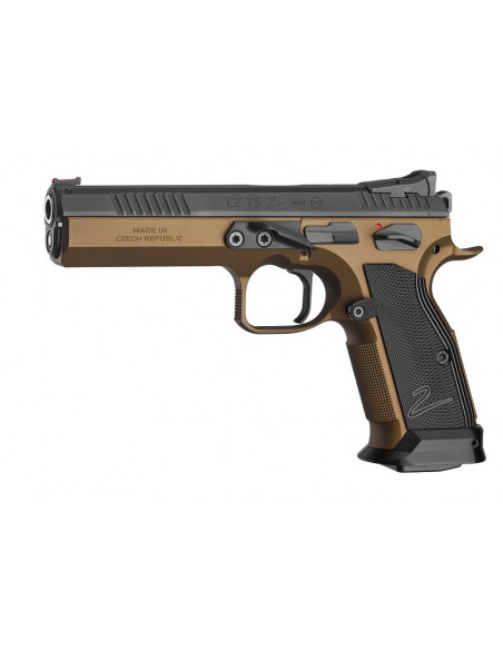 CZ - Pistolet TS 2 DEEP BRONZE Cal. 9x19mm