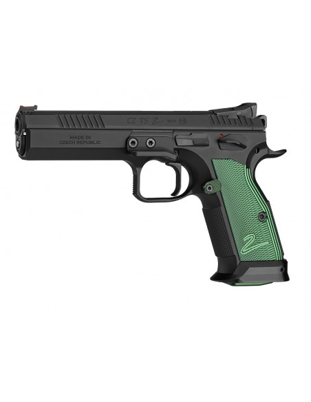 CZ - Pistolet TS 2 RACING GREEN Cal. 9x19mm