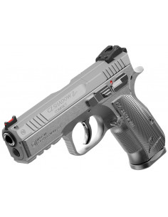 CZ - Pistolet SHADOW 2 COMPACT INDUSTRIAL SILVER Cal. 9x19mm 2