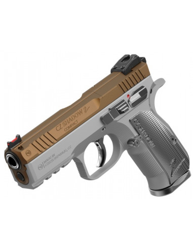 CZ - Pistolet SHADOW 2 COMPACT INDUSTRIAL GOLD Cal. 9x19mm