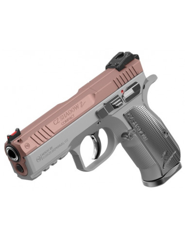 CZ - Pistolet SHADOW 2 COMPACT INDUSTRIAL ROSE Cal. 9x19mm