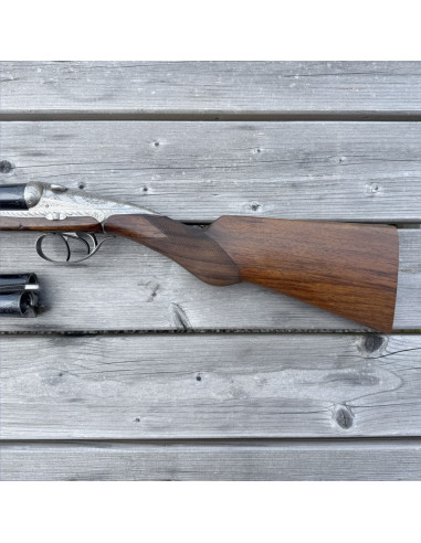 Fusil chasse juxtaposé Darne P17 – 2 canons Lisses et Rayés – Calibre 12/70