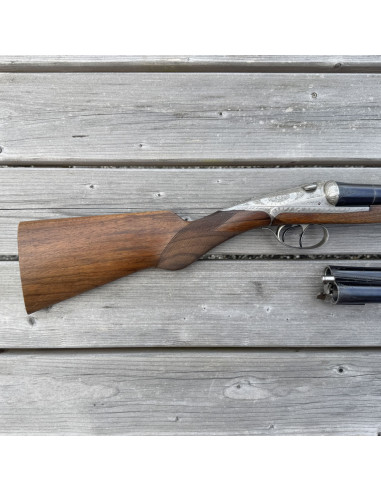Fusil chasse juxtaposé Darne P17 – 2 canons Lisses et Rayés – Calibre 12/70