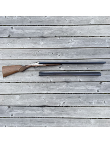 Fusil chasse juxtaposé Darne P17 – 2 canons Lisses et Rayés – Calibre 12/70