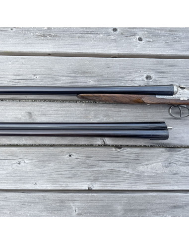 Fusil chasse juxtaposé Darne P17 – 2 canons Lisses et Rayés – Calibre 12/70