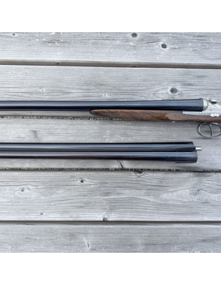 Fusil chasse juxtaposé Darne P17 – 2 canons Lisses et Rayés – Calibre 12/70