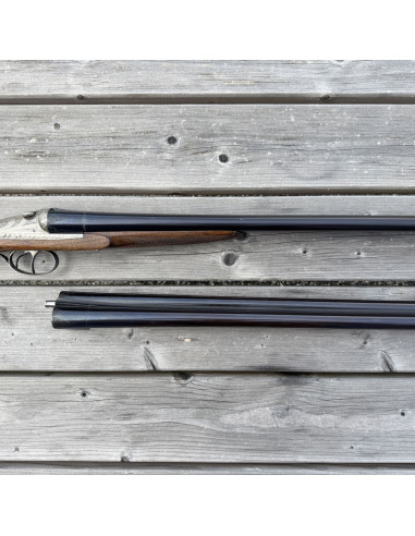 Fusil chasse juxtaposé Darne P17 – 2 canons Lisses et Rayés – Calibre 12/70