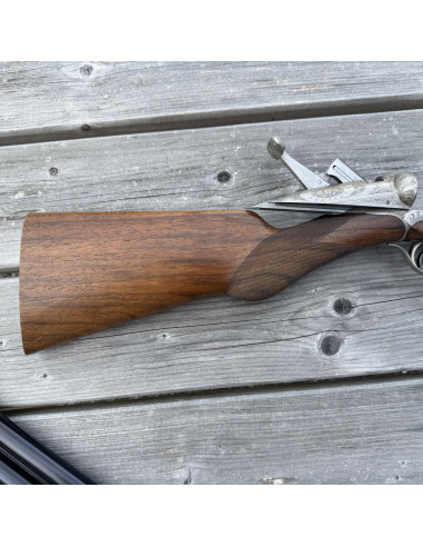Fusil chasse juxtaposé Darne P17 – 2 canons Lisses et Rayés – Calibre 12/70