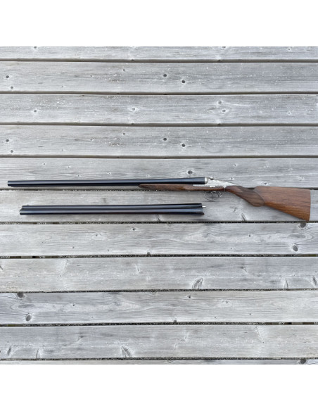 Fusil chasse juxtaposé Darne P17 – 2 canons Lisses et Rayés – Calibre 12/70