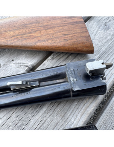 Fusil chasse juxtaposé Darne P17 – 2 canons Lisses et Rayés – Calibre 12/70