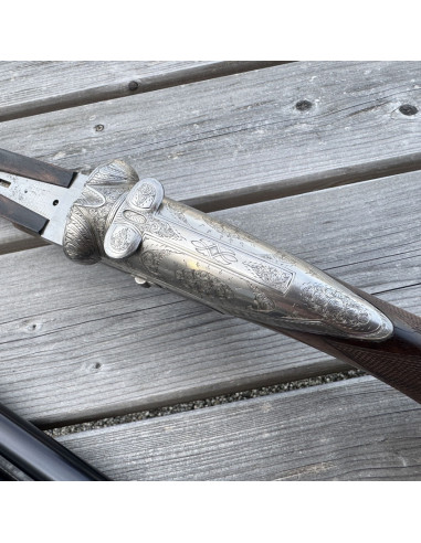 Fusil chasse juxtaposé Darne P17 – 2 canons Lisses et Rayés – Calibre 12/70