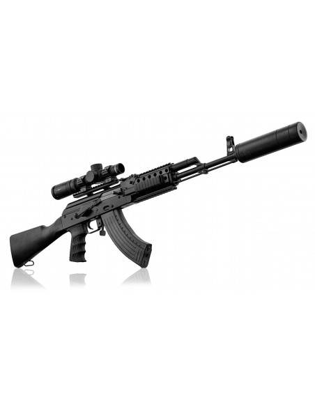 WBP JACK Rail Picatinny Cal. 7.62x39mm Pack Optique + Silencieux