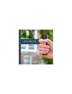 SABRE – Aérosol de défense compact 2-en-1 avec clip 23,7 mL – Spray au piment + Marquage UV 2