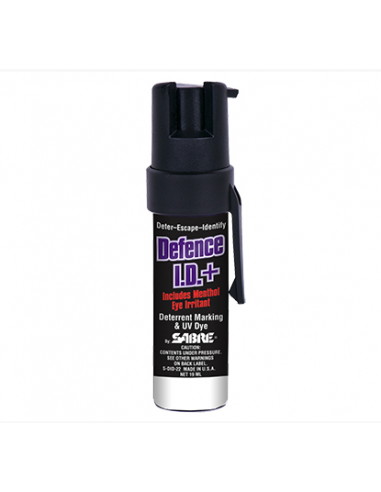 SABRE - Spray marqueur violet et UV Defence ID+ 19 mL