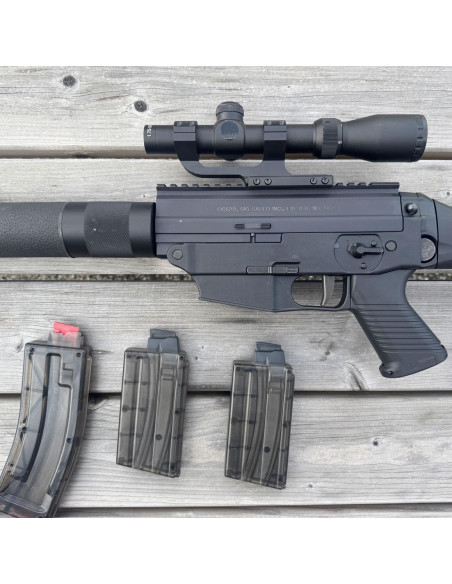 OCCASION VENDUE - SIG SAUER 522 Target Carabine Semi Automatique 22LR - 3 chargeurs - Bipied - Lunette