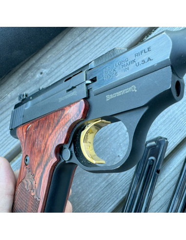 OCCASION VENDUE - Pistolet Browning Buckmark Rosewood Cal. 22LR + 2 chargeurs 10 coups