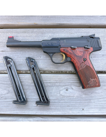 OCCASION VENDUE - Pistolet Browning Buckmark Rosewood Cal. 22LR + 2 chargeurs 10 coups