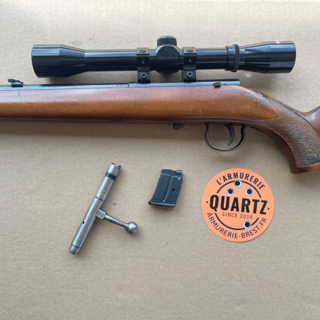 OCCASION VENDUE - Carabine Anschutz 1400/40 cal. 22LR avec lunette