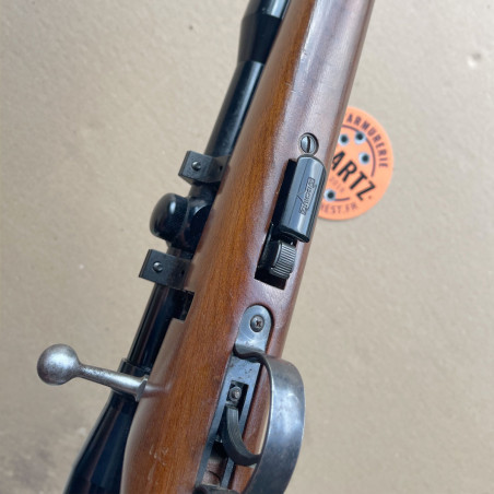 OCCASION VENDUE - Carabine Anschutz 1400/40 cal. 22LR avec lunette