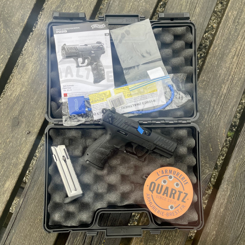 OCCASION VENDUE - Pistolet Walther P22Q cal. 22LR