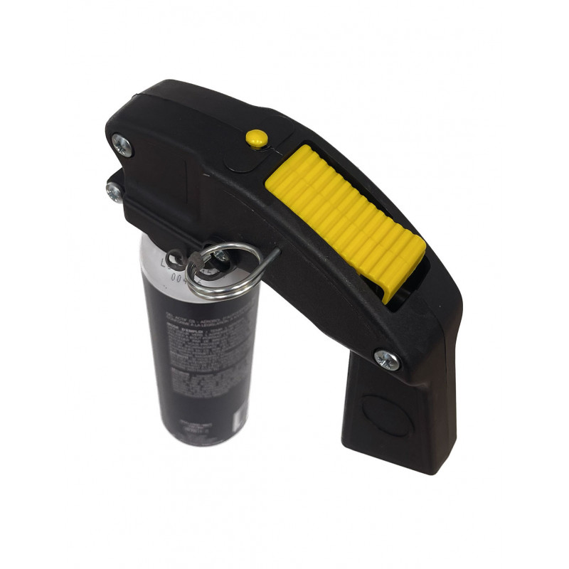 Bombe aérosol GAZ CS 80 - 100ml avec poignée