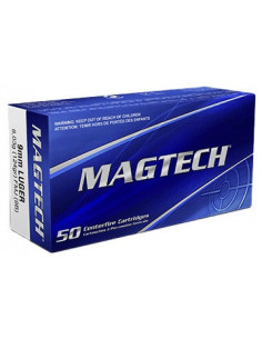 MAGTECH - 1000 cartouches cal. 9x19mm FMJ 124 Grains