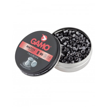 GAMO - 250 munitions Plomb CLASSIC MATCH Cal. 5,5mm