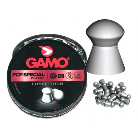GAMO - 250 munitions Plomb PCP SPECIAL Cal. 5,5mm