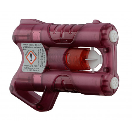 Guardian Angel III Rose - Pistolet de poche GEL CS