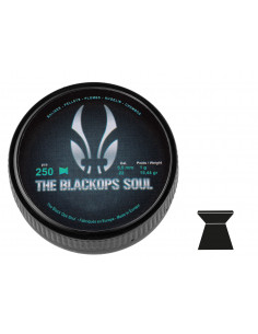 THE BLACKOPS SOUL - 500 Plombs Tête Plate Cal. 4,5mm
