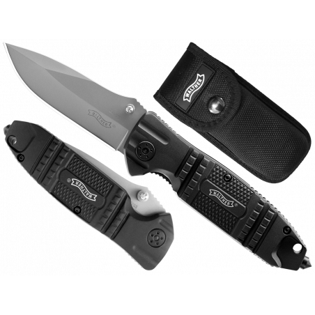 WALTHER - Couteau pliant SILVER TAC Acier 440