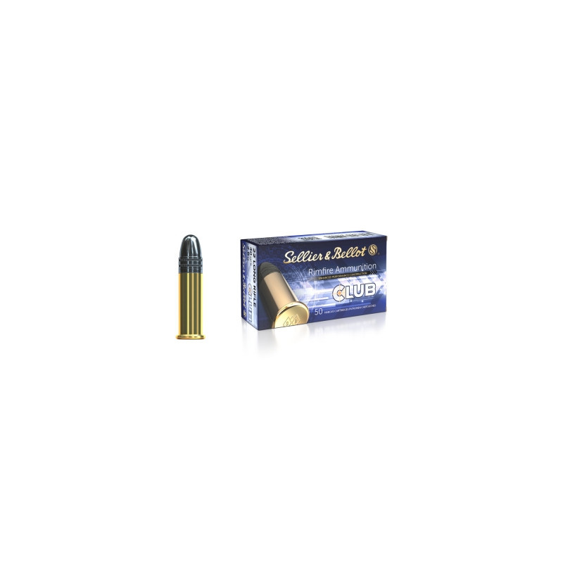 Sellier & Bellot - Munitions 22Lr Standard Club LRN /500