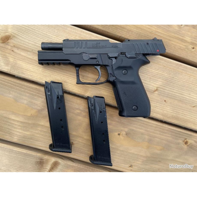 OCCASION VENDUE - Pistolet Arex REX 765 S cal. 7,65mm Browning 32ACP