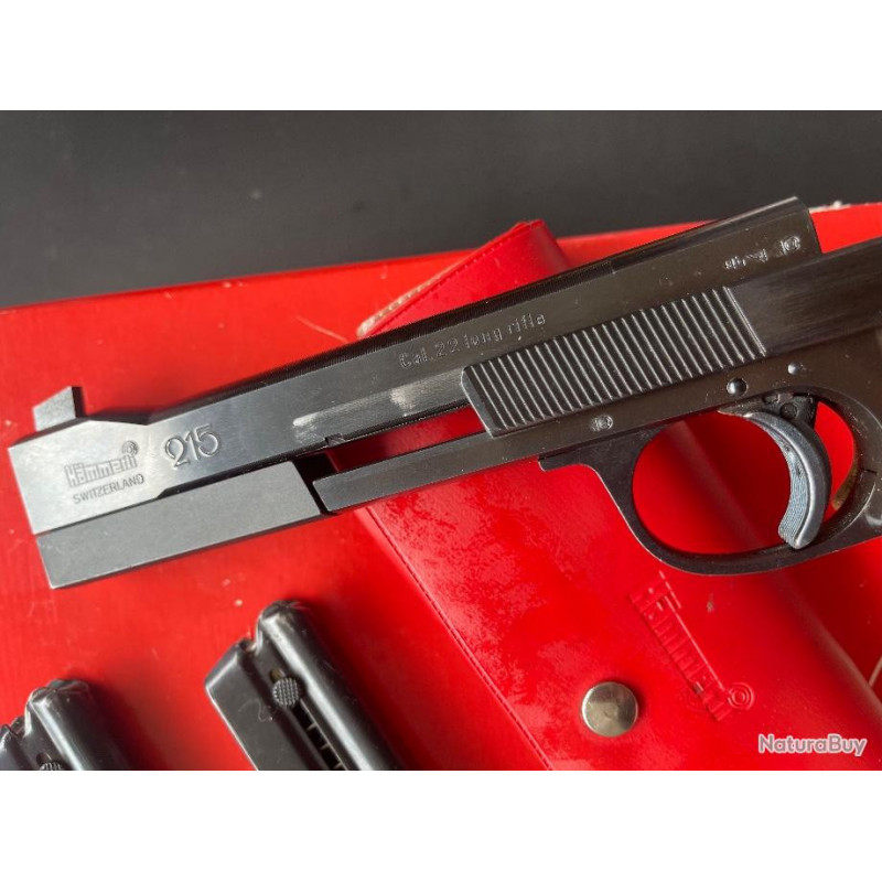 OCCASION VENDUE - Pistolet Match 22lr Hammerli Suisse 215