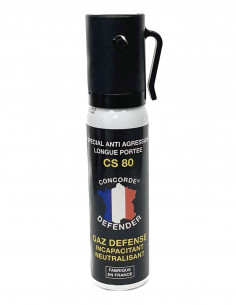 Bombe aérosol GAZ CS 80 - 25ml