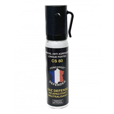 Bombe aérosol GAZ CS 80 - 25ml