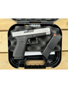 OCCASION VENDUE - Glock 48 FS SILVER SLIDE cal. 9x19mm 2