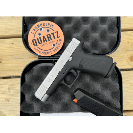 OCCASION VENDUE - Glock 48 FS SILVER SLIDE cal. 9x19mm